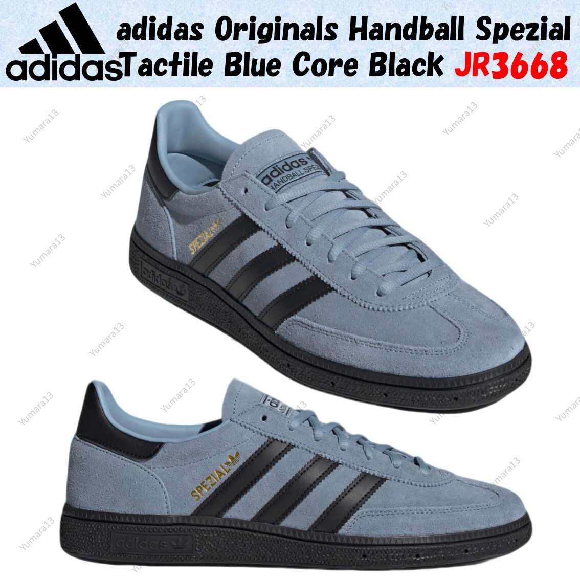 adidas Originals Handball Spezial Tactile Blue Core Black JR3668