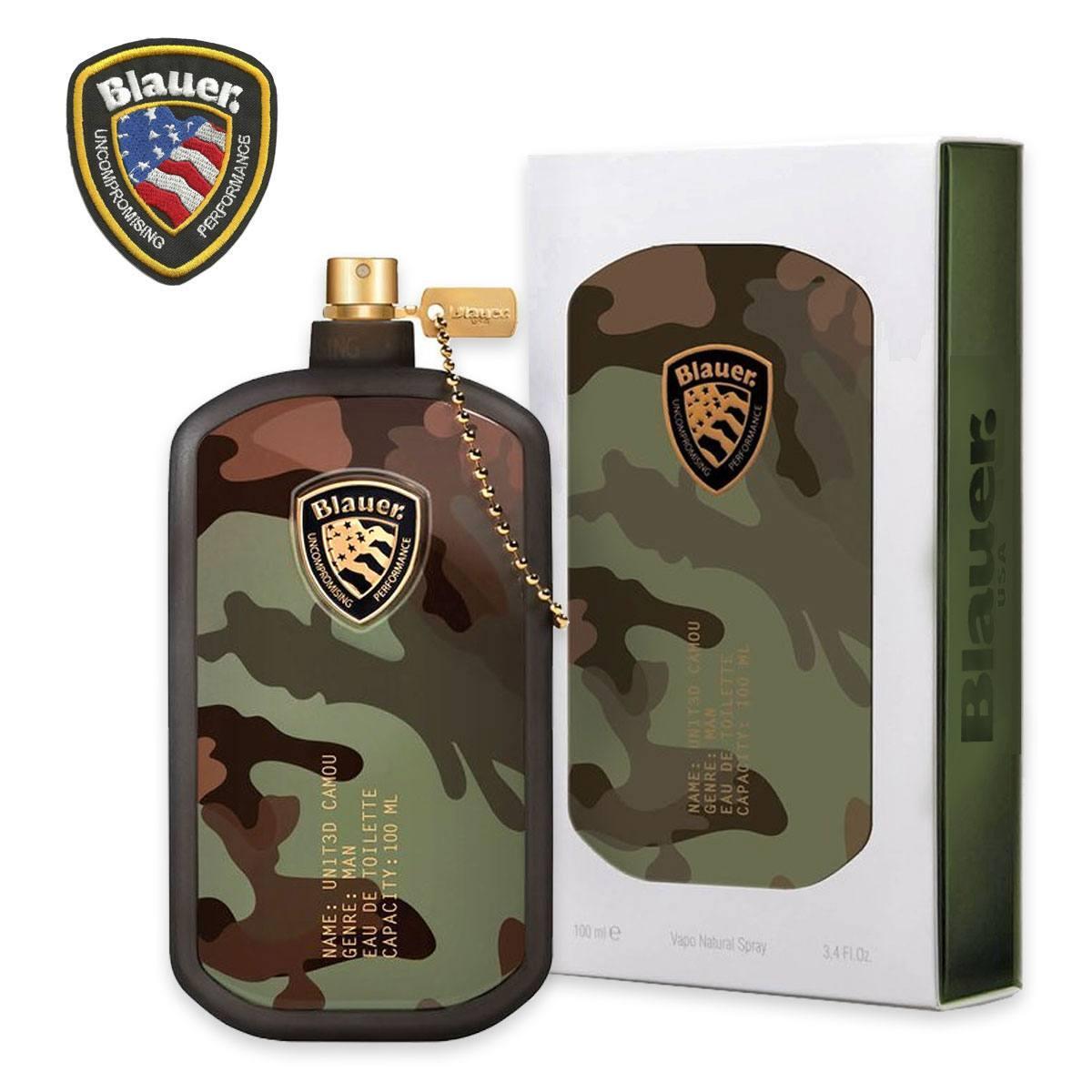 Profumo Uomo Blauer United Camou Edt 100ml Originale + Campioncini Regalo