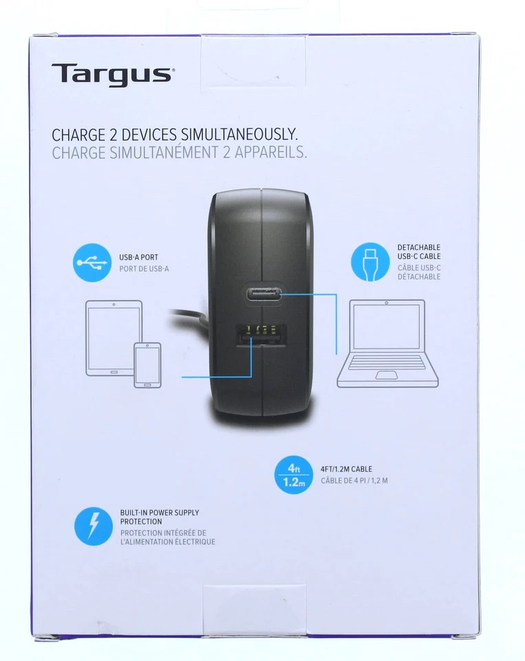 Targus USB Type-C Laptop Wall Charger - Image 2 of 3