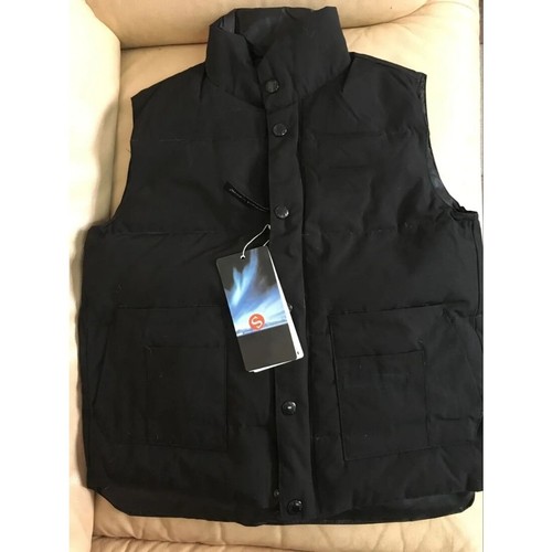 New Winter Men Vest Down Jacket Warm Casual Windproof Goose Down Vest Designer - Picture 10 of 21