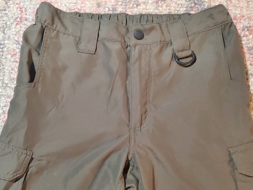 Boy Scouts Olive Green Uniform Cargo Shorts-100% Polyester-Size Youth L-GUC - Picture 3 of 13