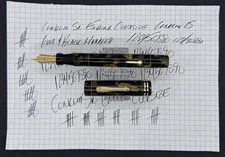 Conklin Endura Oversized Fountain Pen, 14k Fine Nib - Professionally Restored