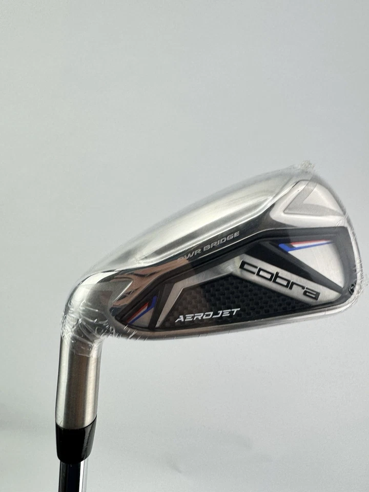 Cobra Aerojet 6 Iron Left Handed KBS Tour Regular Flex Steel /New /29553 - Image 3 of 4