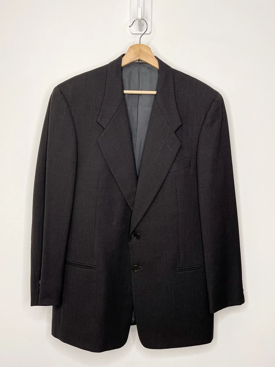 Giorgio Armani Le Collezioni セットアップスーツ 90s アルマーニ コレツィオーニ セットアップ スーツ グレー メンズ 52