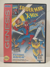 Spider-Man X-Men Arcade's Revenge Case SEGA Genesis Authentic BOX ONLY