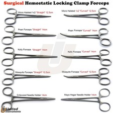 Surgical Dog Ear Hair Puller Forceps Pet Grooming Hemostatic Veterinary Forceps