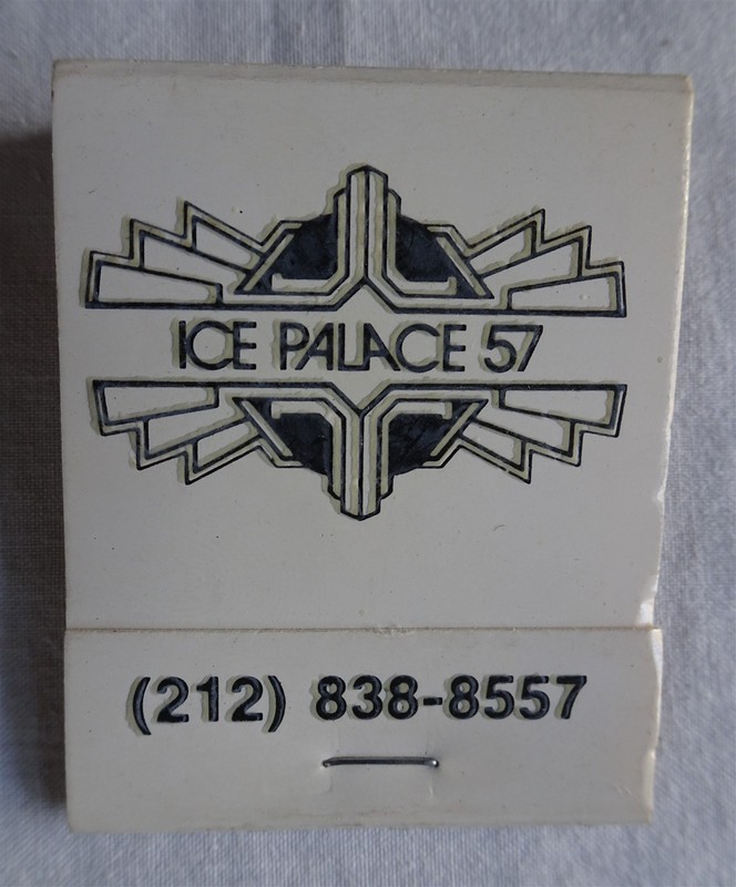 Vintage Matchbook, Ice Palace 57, Bar & Dance Club, New York, Gay LGBTQ Interest