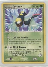 Team Aqua's Seviper Pokemon EX Magma vs Aqua #17 2004 on eBay