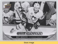 2024-25 Upper Deck Extended Series UD Canvas Black Matt Grzelcyk #C270 READ 1jz3