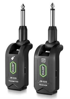 5.8GHz Wireless Guitar System Wireless Guitar Transmitter Receiver Rechargeable