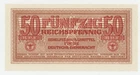 Germany 50 Reichspfennig ND 1942 Pick M35 UNC Uncirculated Banknote Wehrmacht