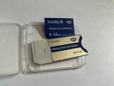 1pcs 4gb Sandisk Sony compatible Memory Stick Pro duo adapter for Sony Cam