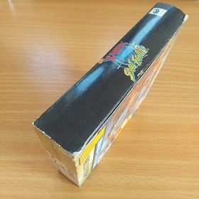 X Men vs Street Fighter Sega Saturn Game w/ Box Extended RAM Cartridge 4MB SS JP