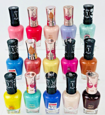 Sally Hansen Mixed Nail Polish Lot Of 15