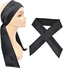 Wig Grip Band Soft Satin Scarf Fashion Headbands for Lace Frontal Wigs Fixing,