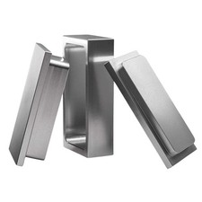 2x4" Pre-Press Mold Aluminium Form f&uuml;r DIY Extraktion Pressform Silber
