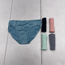 Fruit Of The Loom Bikinis Womens 6/M Multi Color Breathable Cooling Panties 5 pk