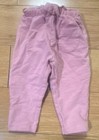 Zara Baby Pants Pink 6-9 Months Solid Pattern Elastic Waist Pockets — photo 1