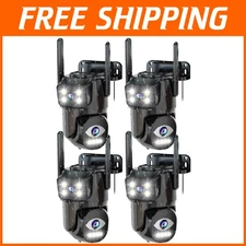 WiFi PTZ Camera System with 2K Resolution & Motion Tracking