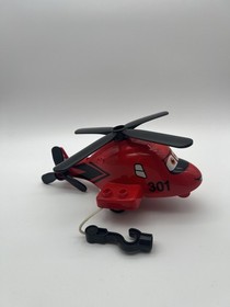 LEGO DUPLO RED FIRE & RESCUE HELICOPTER BLADE RANGER & DUSTY #10538 Disney