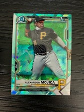 2021 Bowman Chrome Sapphire Teal #BCP179 Pirates Alexander Mojica /99 ROOKIE