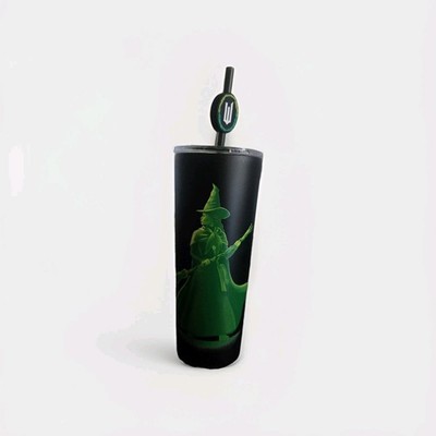 WICKED Universal Studios 2025 DEFY GRAVITY Metal Tumbler 
