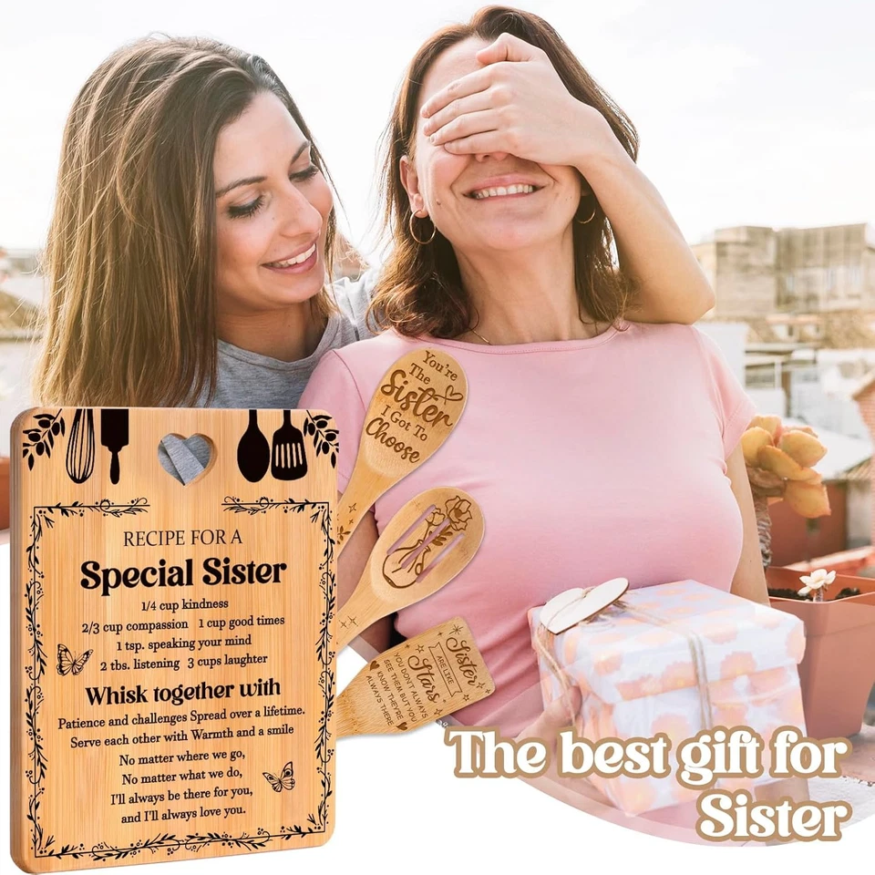 Regalos de Navidad para Hermanas - "Receta para una Hermana Especial" Regalos de Navidad para Hermana Foto 3 de 4