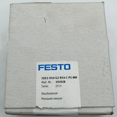 1pcs new FESTO SDE1-D10-G2-R14-C-P1-M8 192028 pressure sensor Free ship #YP1