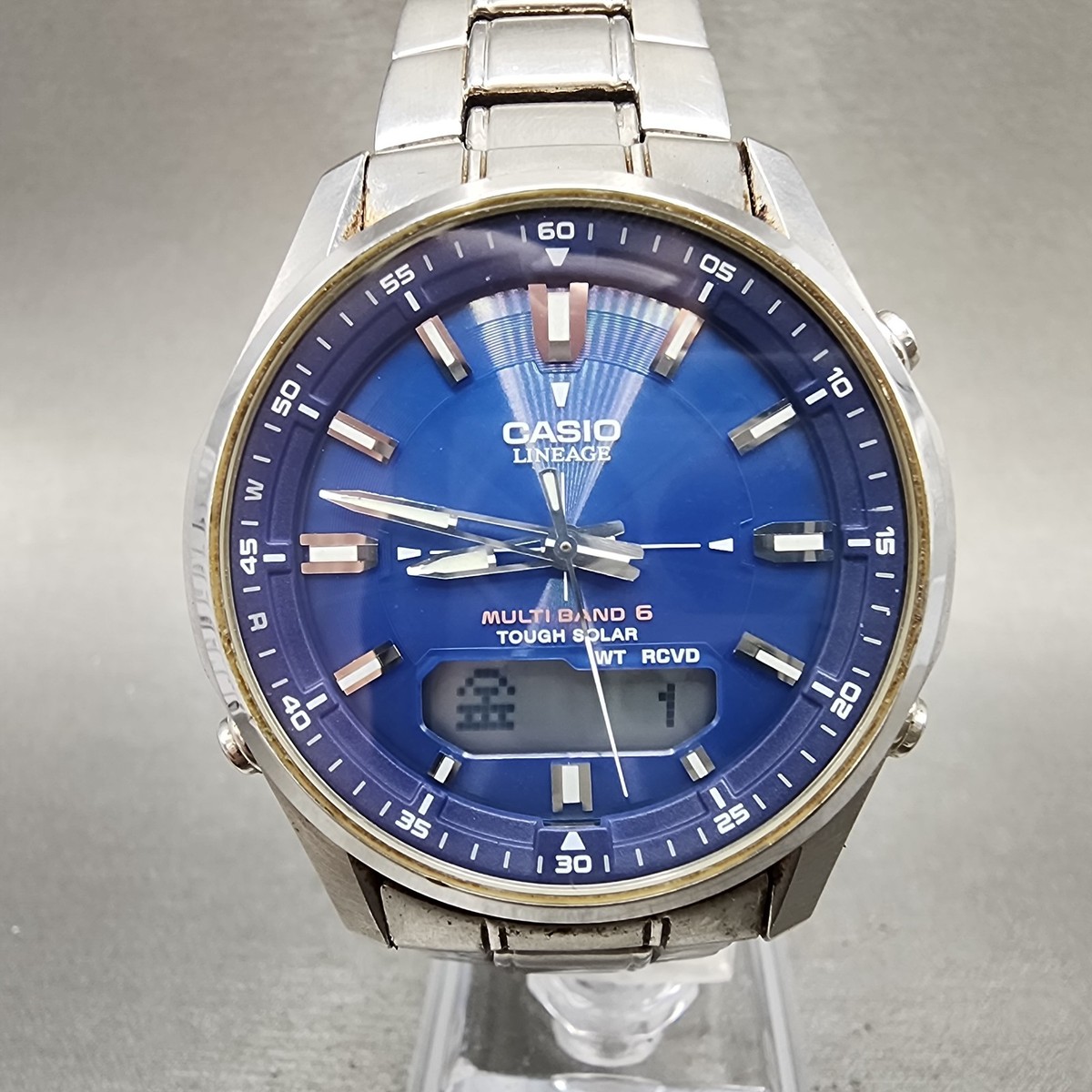 CASIO LINEAGE 腕時計 デジタル・アナログ 電波ソーラー LINEAGE カシオ リニエージ 電波 ソーラー 腕時計 メンズ LIW-M610D