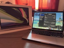 Apple MacBook Pro 13 Zoll (256GB SSD, M1, 8GB) Laptop - Space Grau - MYD82D/A