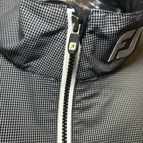 Titlieist Footjoy Dryjoys Gray/White Golf Windbreaker Rain Jacket Mens Large - Imagen 6 de 15