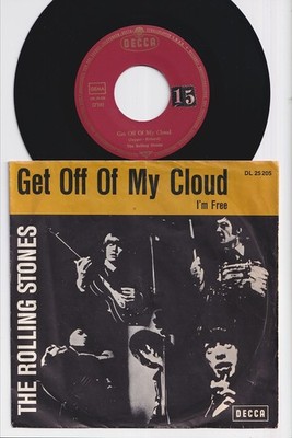 The ROLLING STONES * Get Off Of My Cloud * 45 * 1965 GERMANY 45 *