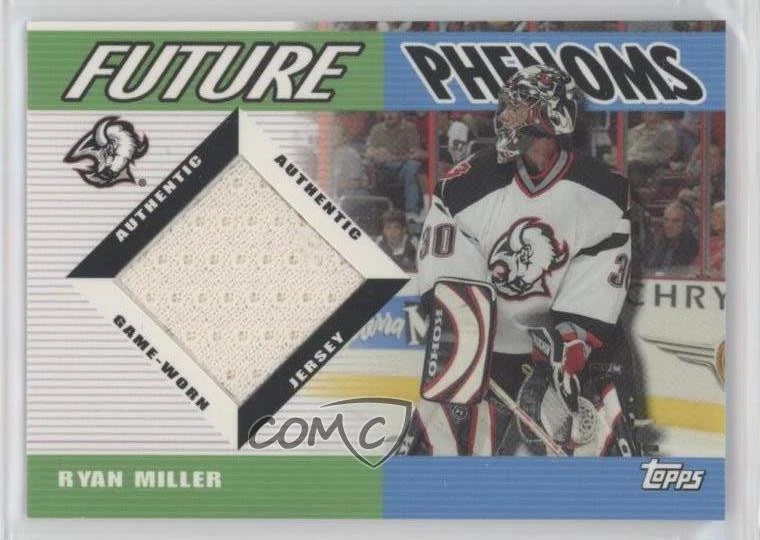 Ryan Miller trading card
