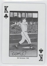 1985 Hey Hey Cubs Jack Brickhouse Playing Cards Bill Nicholson #KC 0s5