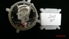 2005-S Proof Silver Kennedy Half Dollar Roll / 20-Coin BU Roll
