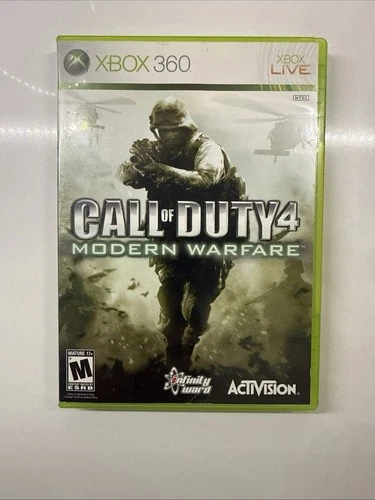 Call of Duty 4 Modern Warfare Microsoft Xbox 360 Complete with Manual CIB Tested