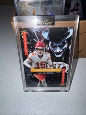 Patrick Mahomes 1/1 Wild Card Joker Insert – 1/1 –Kansas City Chiefs – Rare SSP 