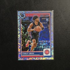 2023-24 Hoops Premium Stock Premium #69 Stanley Umude Detroit Pistons