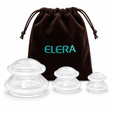 Cupping Kit for Massage Therapy Silicone Cupping Therapy Set with 3 Massage