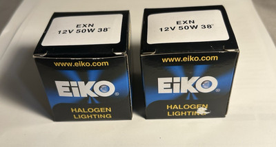 EIKO   12V 50W 38 Deg   Reflector   Halogen Lamp Lot of 2