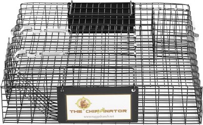 Single Chipmunkinator Multi Catch Chipmunk Trap,Wire Cage, 14.5''x4''x 4.5''