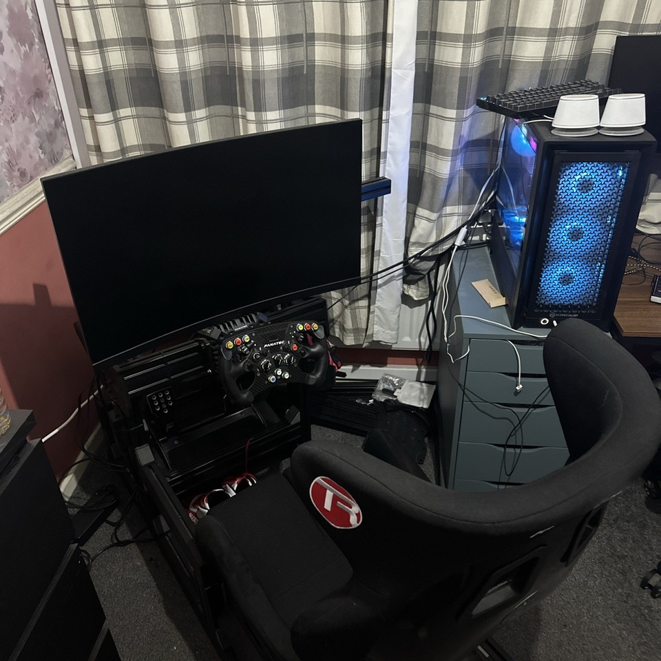 SIM Racing Rig Fanatec Complete Set-up | eBay UK
