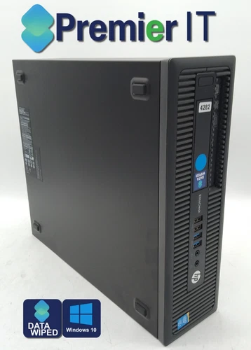 HP EliteDesk 800 G1 SFF Desktop - Intel Core i5 4th Gen - 8GB RAM - 500GB HDD