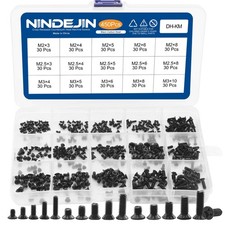 Laptop Screw Kit M2 M2.5 M3 Flat Head Phillips Set for Electronic Repair