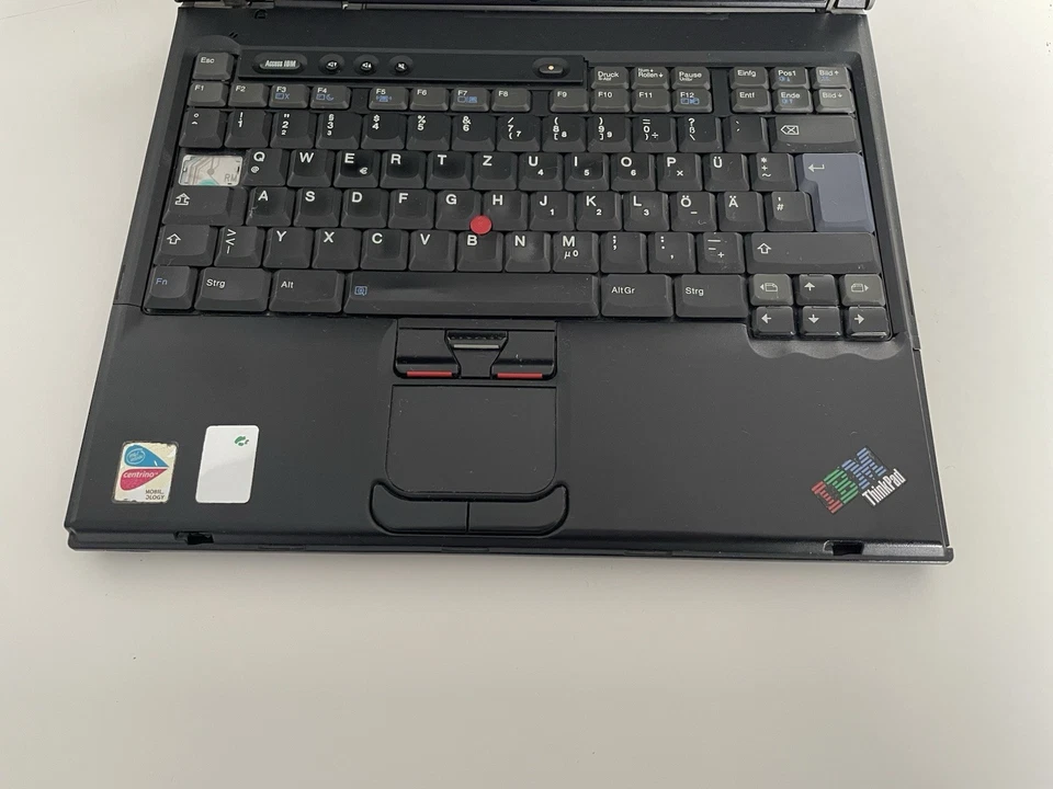 Lenovo IBM ThinkPad T41 Type:2373 Retro Notebook - Bild 2 von 4