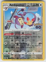 Ambipom 057/078 Reverse Holo Pokemon GO