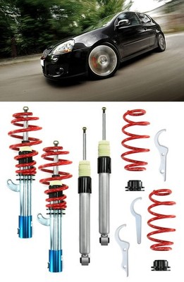 RedLine Gewindefahrwerk passend für VW Golf 5 6 PLUS Passat Touran EOS Scirocco