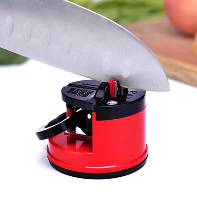Hands Free Anysharp kleiner Messerschärfer Powergrip saugsicheres Schärfen UK