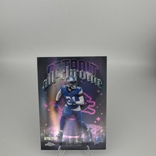 2025 Topps All-Chrome Kerby Joseph Detroit Lions ACT-23 Serial Numbered  Card