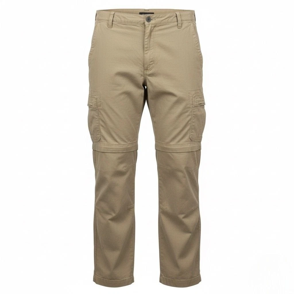 Timberland Mens Tan Convertible Cargo Pants Lightweight Outdoor Sz 38/32